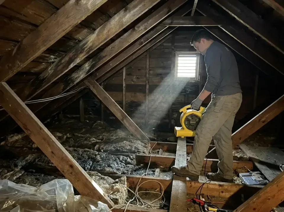 attic-water-damage-drying-proc-007 — frequently asked questions, Emergency Water Extraction & 24/7 Flood Response in Westby,…